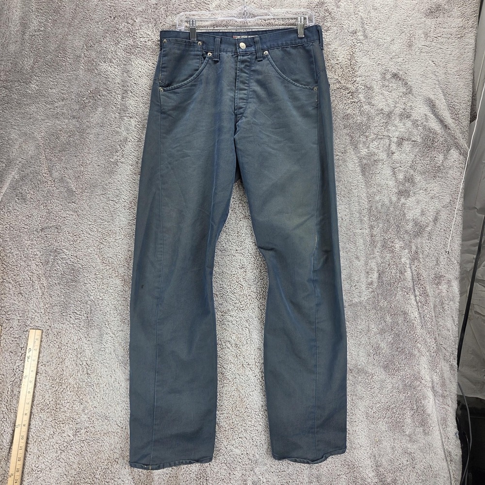 Vintage Levis Engineered Jeans Mens Blue Twisted Made in Japan Fits 32x32